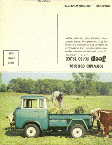 1960 Jeep Auto Advertising